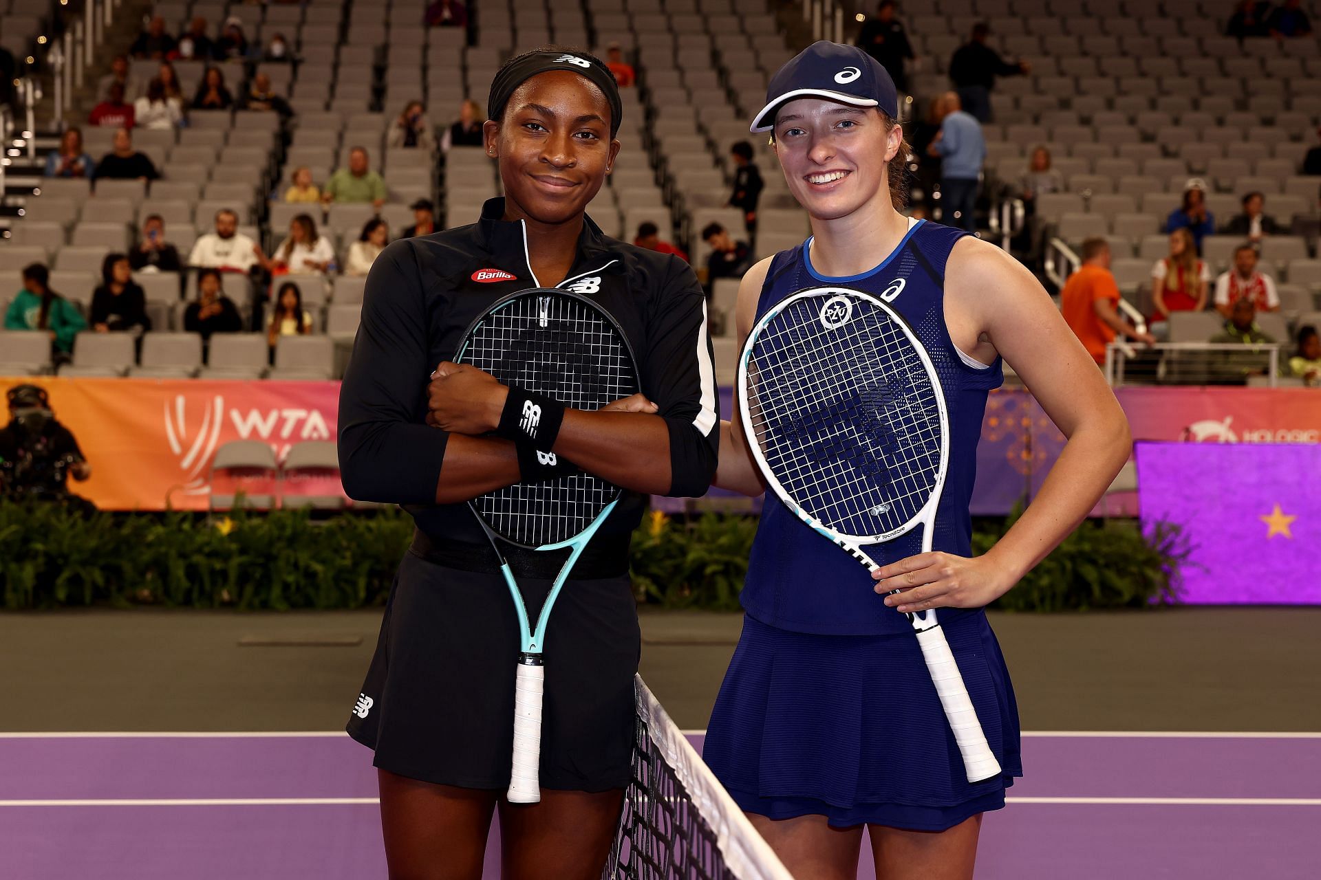 Coco Gauff and Iga Swiatek