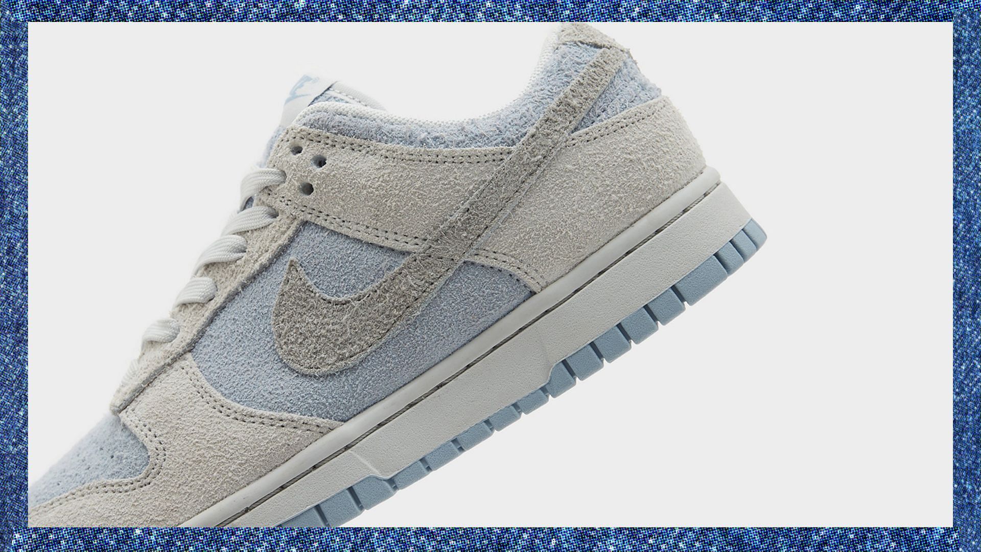 Take a closer look at the side panels of these Nike Dunk Low (Image via JD Sports UK)