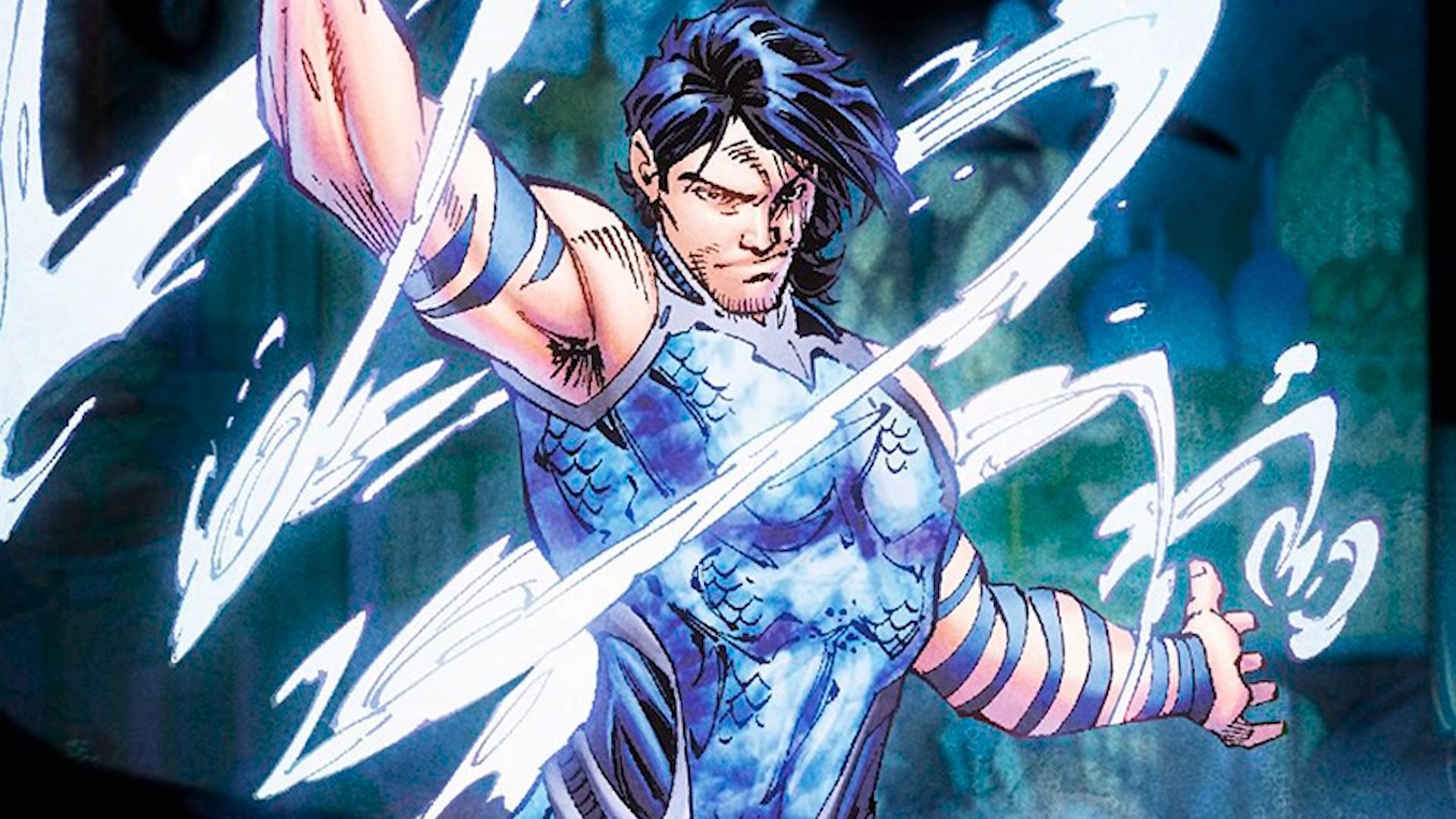 Tempest as a sidekick in DC Comics was originally Aqualad. (Image via DC)