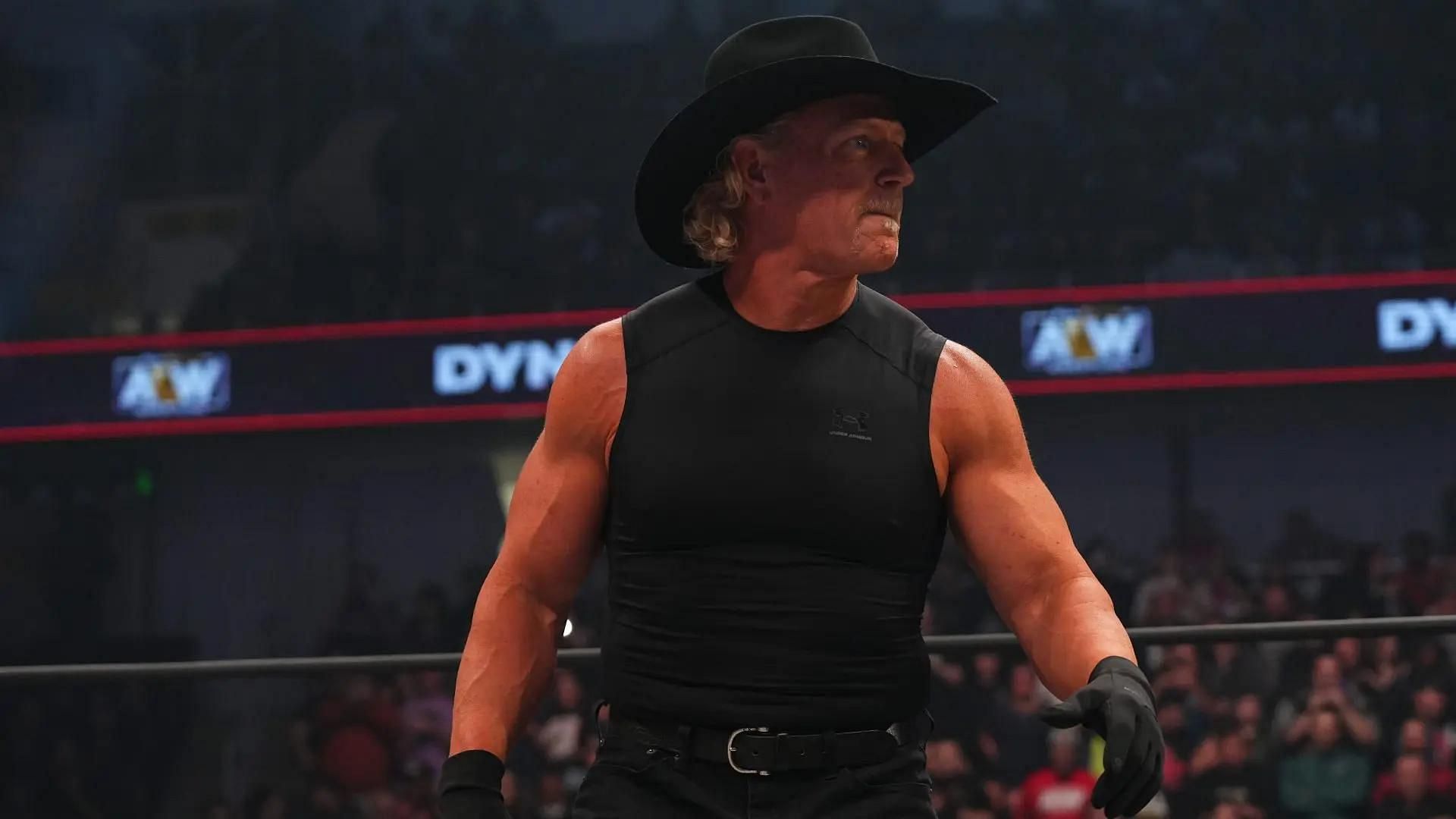 Jeff Jarrett is a WWE Hall of Famer now with AEW