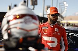 Bubba Wallace sports the fastest time in practice at Homestead