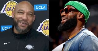 "I'm not coaching either": Hearing LeBron James is sitting out preseason clash against Warriors, Darvin Ham can't resist cracking witty remark