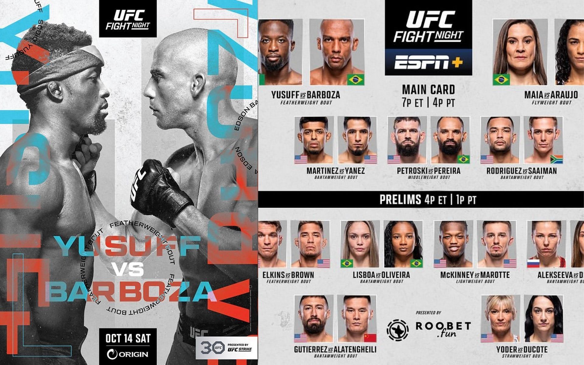 Is there a UFC fight tonight? Here’s how to watch Edson Barboza’s
