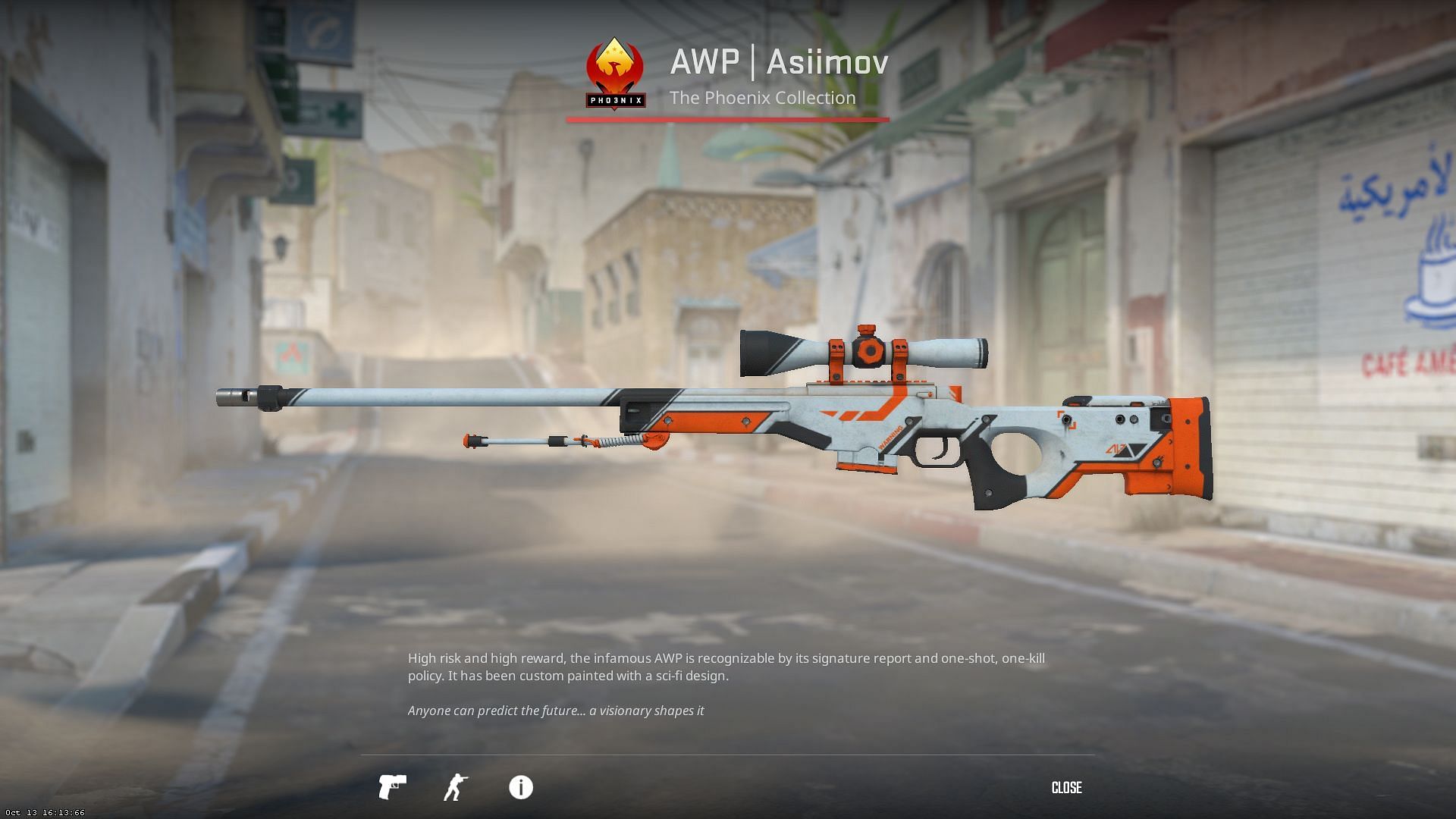 AWP Asiimov (Image via Valve)