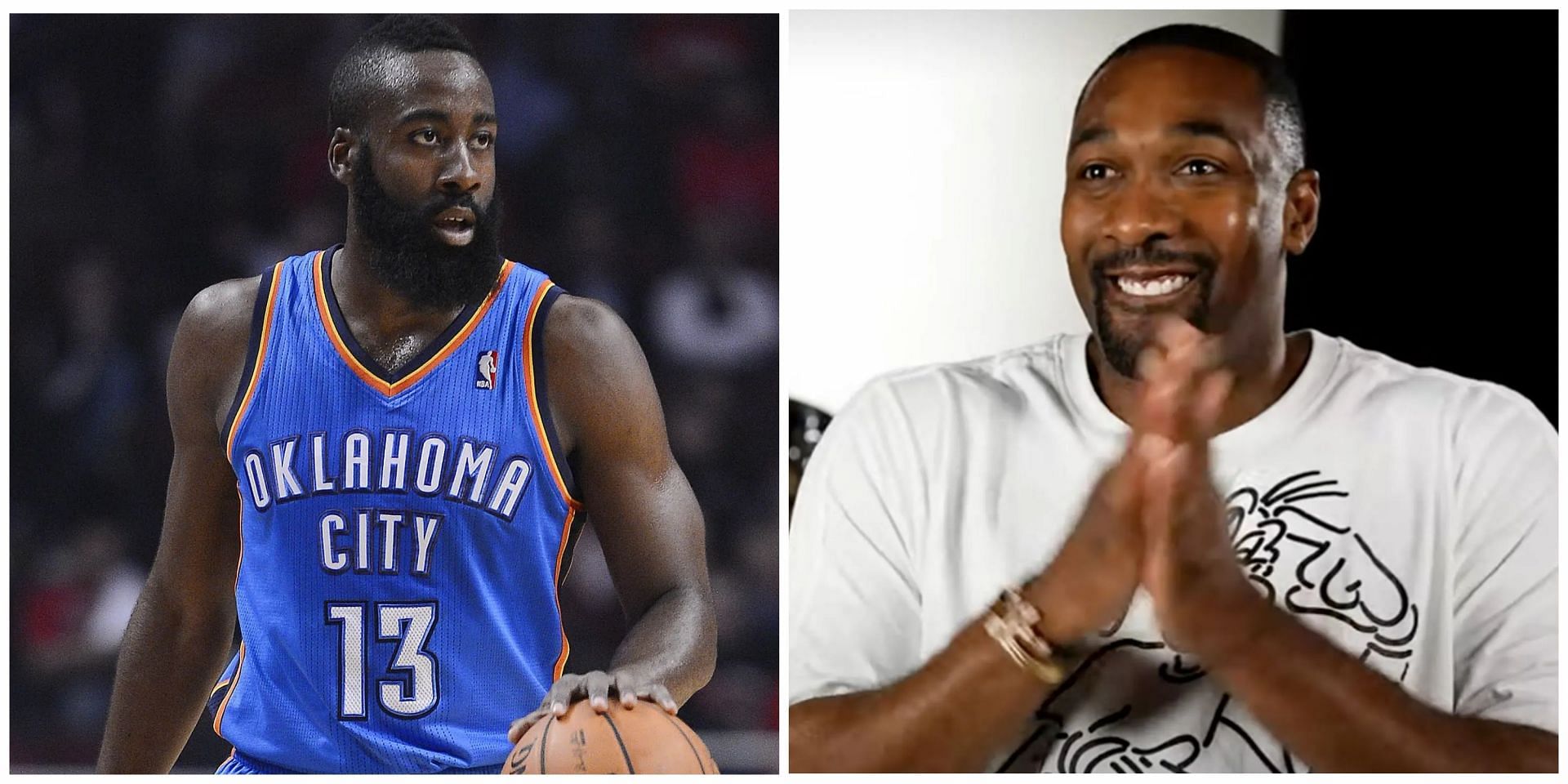 Gilbert Arenas makes bold claim about OKC losing James Harden over $4 million.