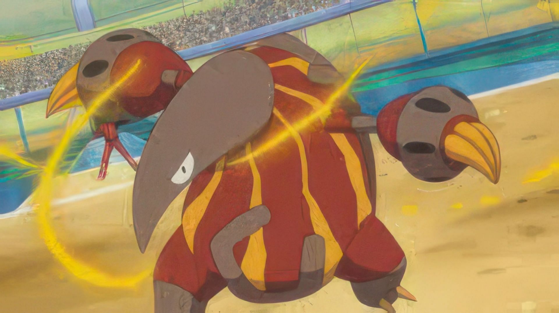 Heatmor, as seen in the anime (Image via The Pokemon Company)