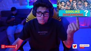 BGMI pro Jonathan Gaming reacts to GodLike Esports’ disbanding rumours
