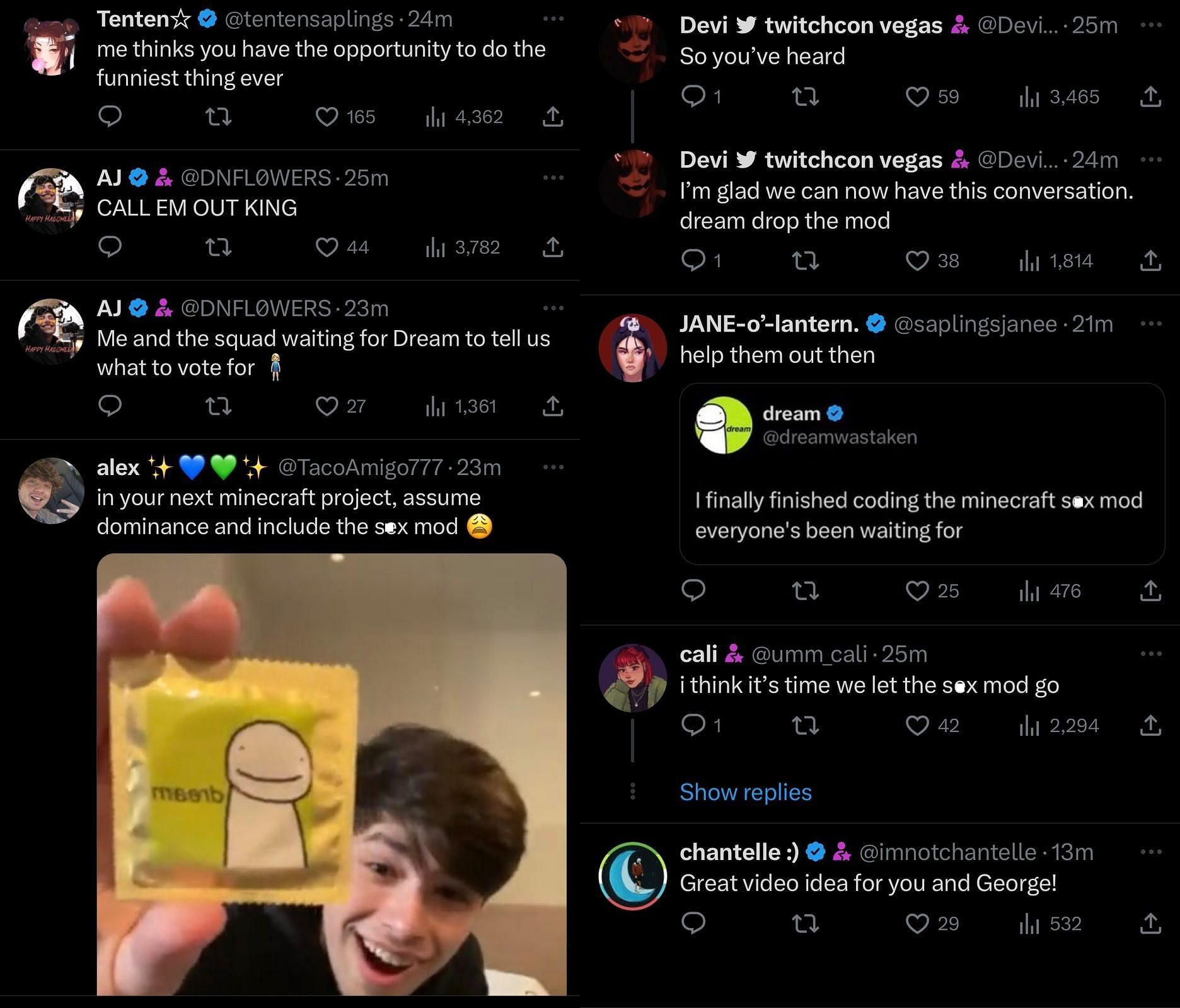 Fans react to the YouTuber&#039;s latest post (Image via X/Twitter)