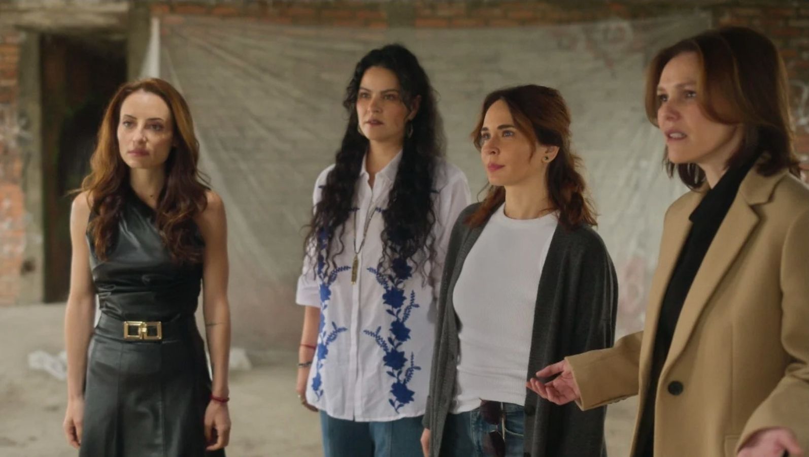 Brenda is confronted by the four women (Image via IMDb)