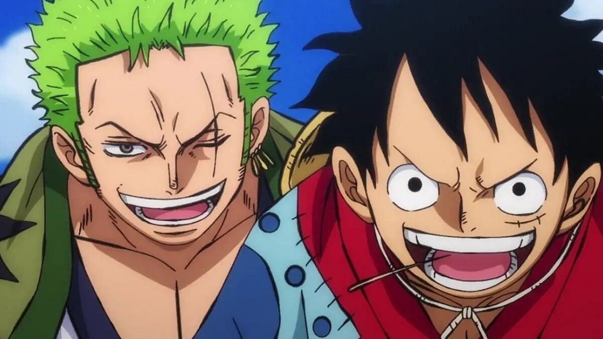 The leading One Piece men (Image via Toei Animation).