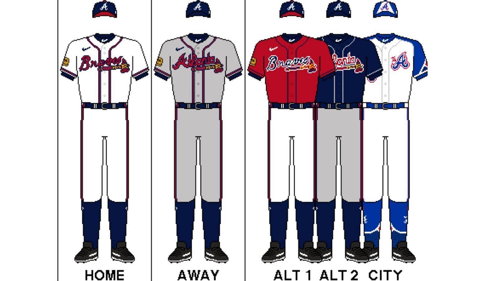 Atlanta Braves Present Jersey and Logo