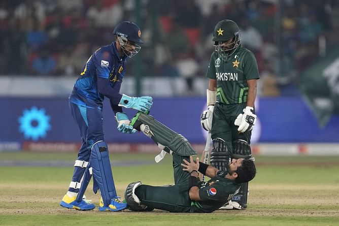 "Rizwan was playing almost one-legged in the end" - Aakash Chopra lauds Mohammad Rizwan's knock in Pakistan's World Cup 2023 win vs Sri Lanka