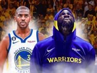 Chris Paul (kiri) dan Draymond Green (kanan) kini menjadi rekan satu tim di Golden State Warriors.