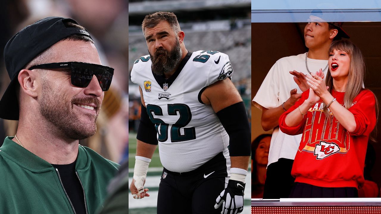Jason Kelce shares some concern over Travis Kelce and Taylor Swift