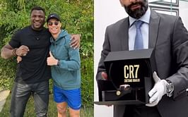 Cristiano Ronaldo gifts Francis Ngannou special edition watch worth over $20,000