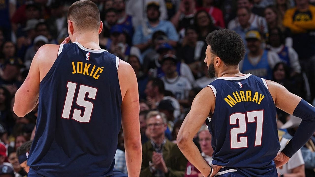 Nikola Jokic and Jamal Murray of the Denver Nuggets (Photo: NBA.com)