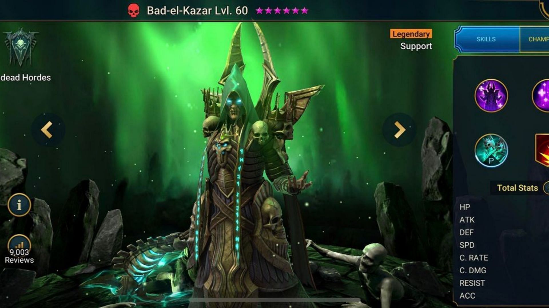 Bad-El-Kazar in Raid Shadow. (Image via Plarium)