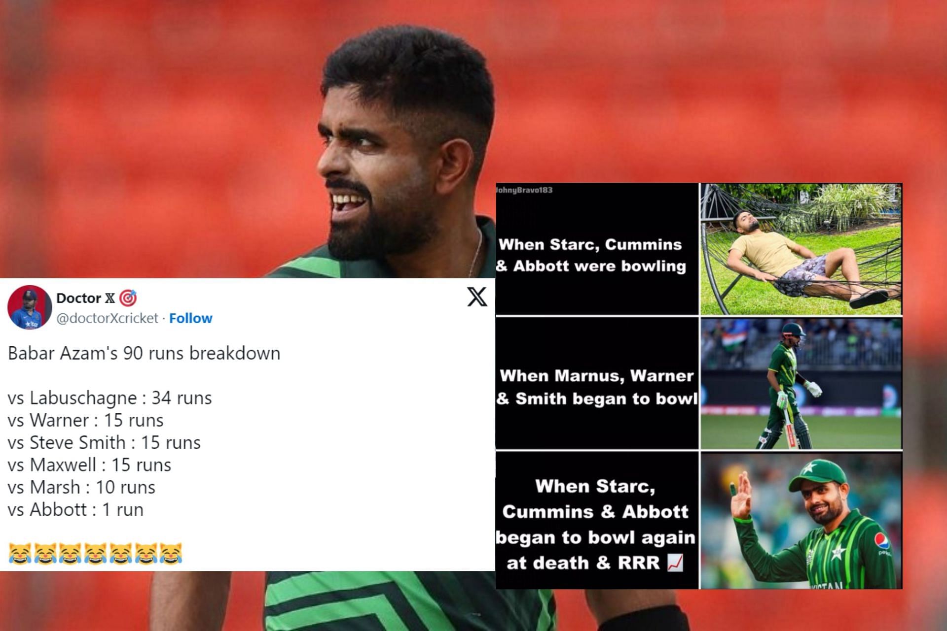 Fans react to Babar Azam