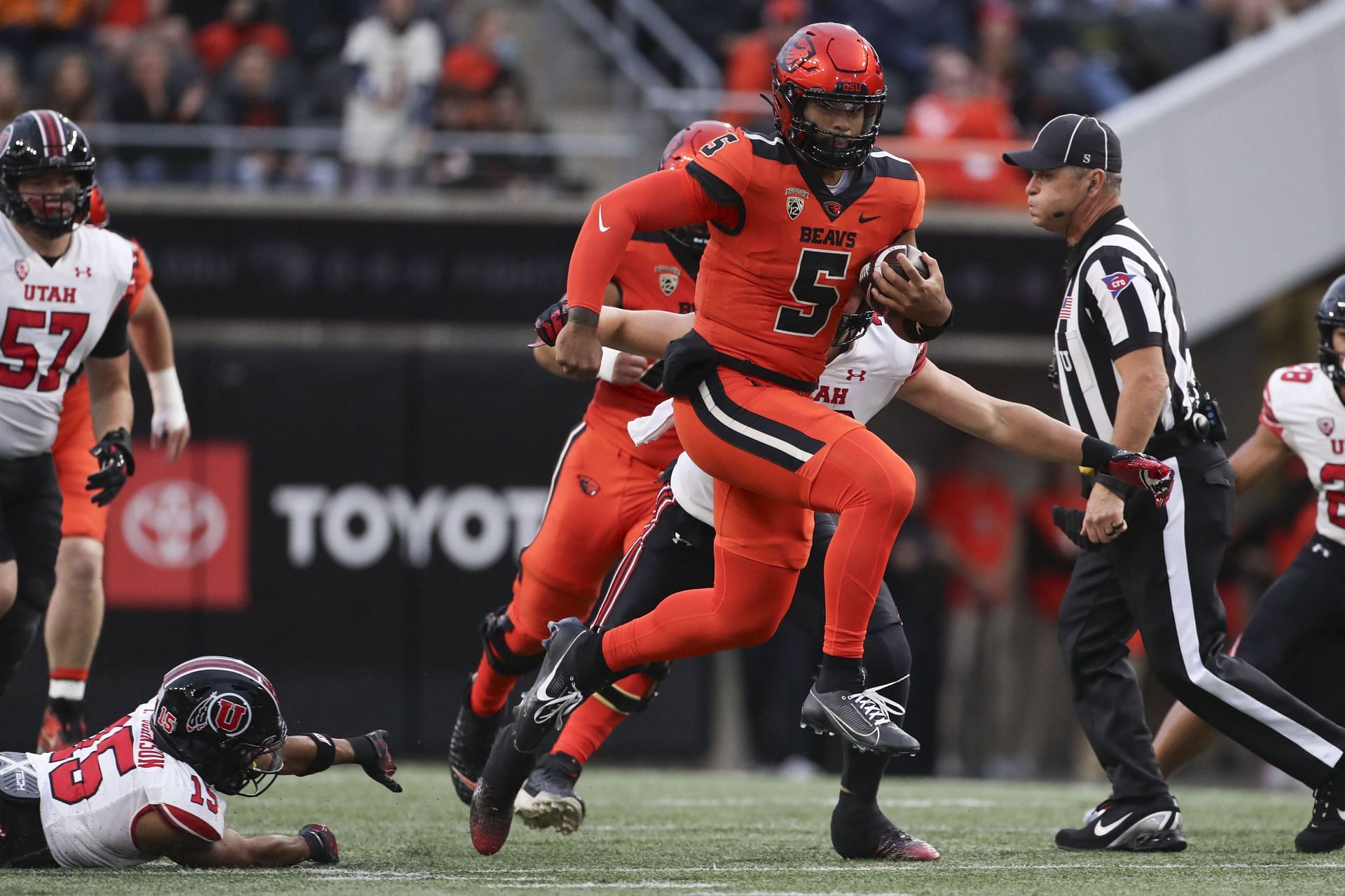 Utah Oregon St Football