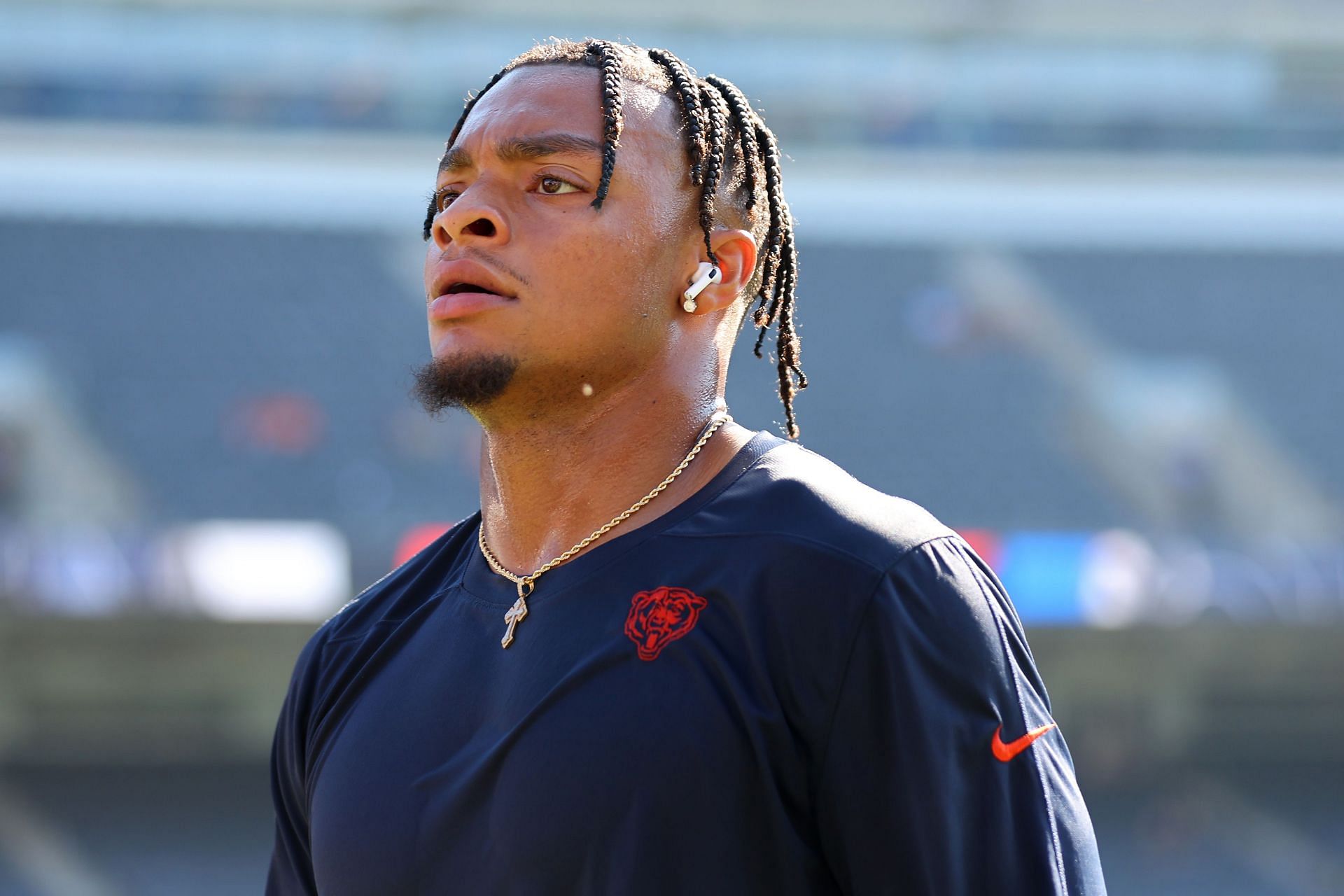 Daniel Greenberg on X: Justin Fields in a Chicago Bears uniform