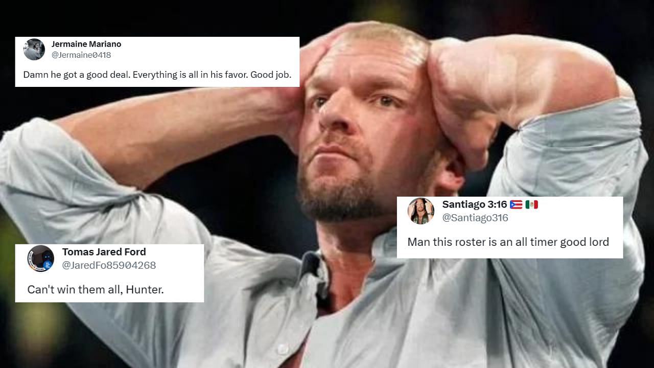Triple H runs WWE creative right now