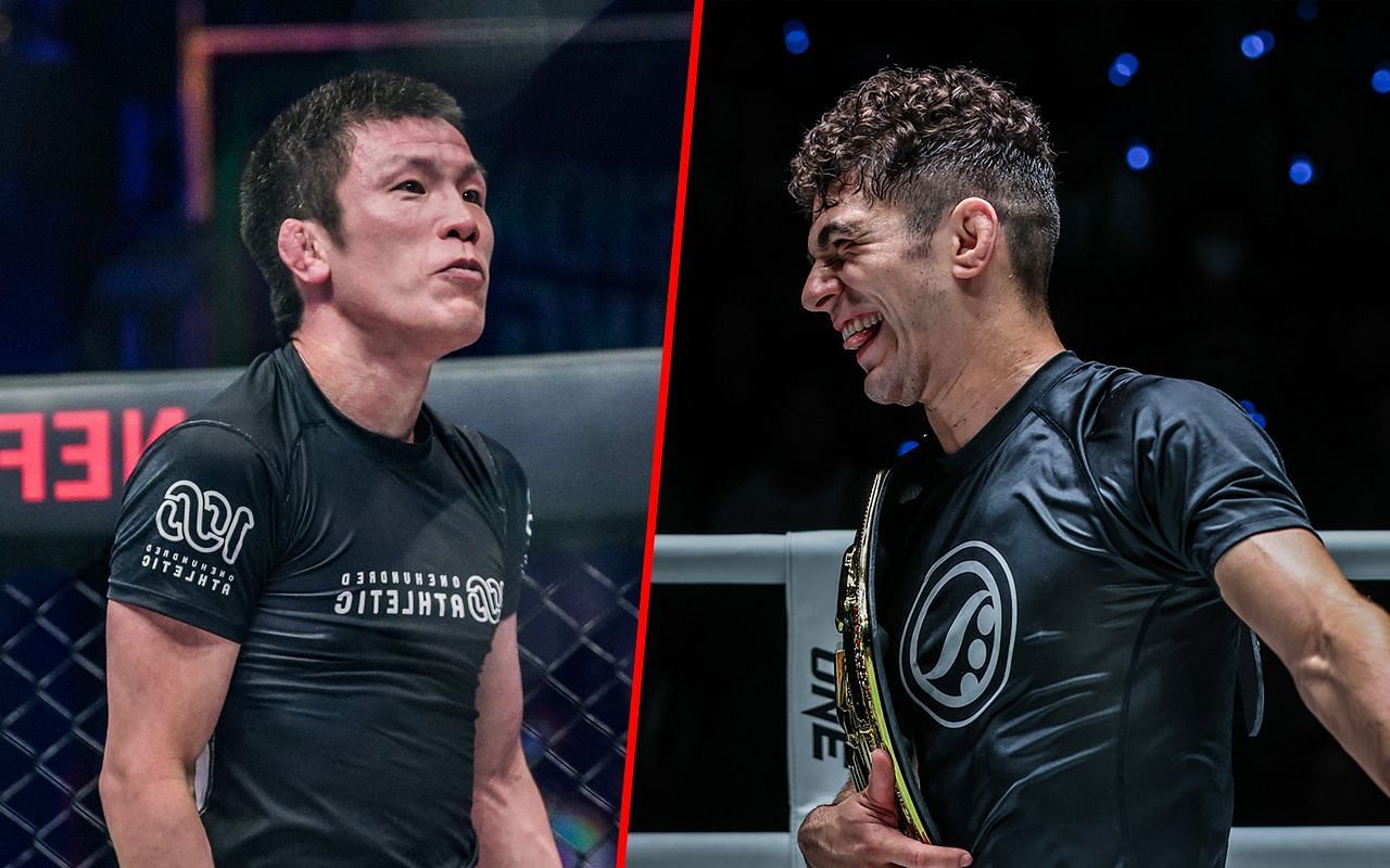 Shinya Aoki (left) and Mikey Musumeci (right) | Image credit: ONE Championship