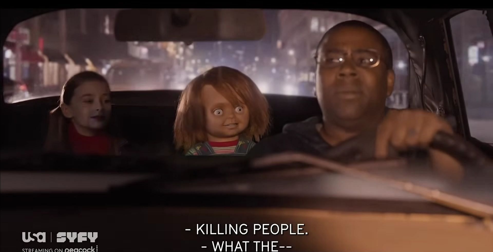 Murder, manipulation, and corny jokes are what make Chucky iconic (Image via Chucky/Youtube)