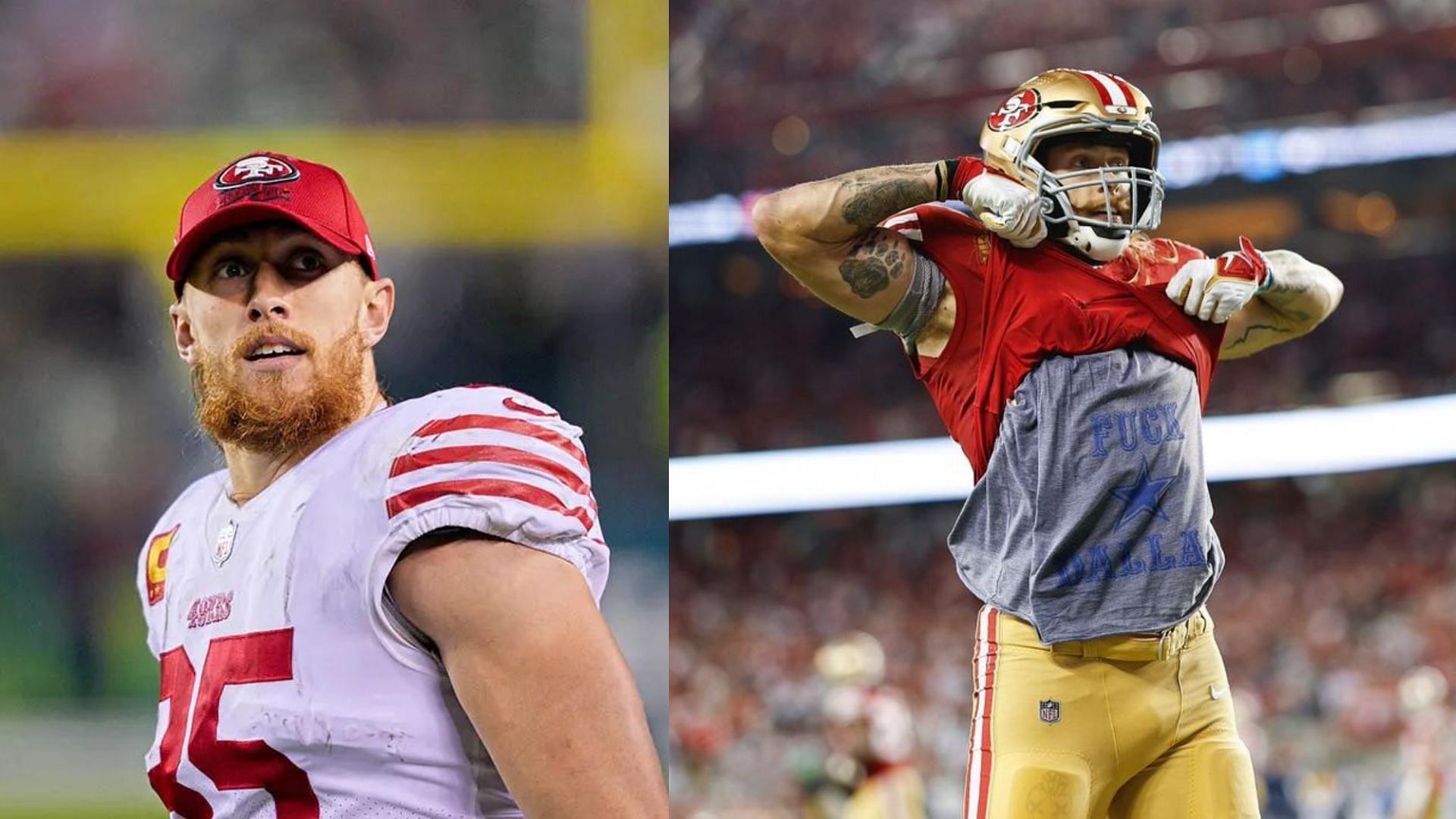 NSFW Meaning: George Kittle's NSFW Shirt Stirs Controversy During 49ers'  Dominant Victory Over Dallas Cowboys