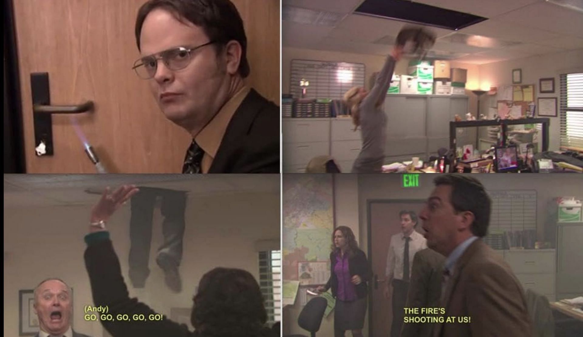 The Office US (Collage via IMDb)
