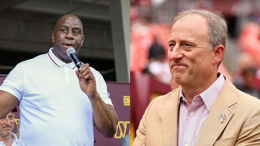 Magic Johnson, Josh Harris and other new Commanders owners