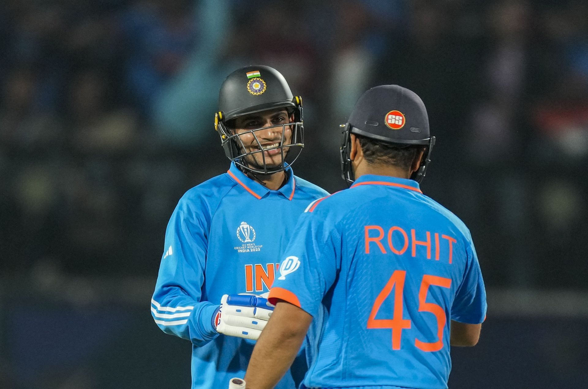 Shubman Gill and Rohit Sharma strung together a 71-run opening-wicket partnership. [P/C: AP]