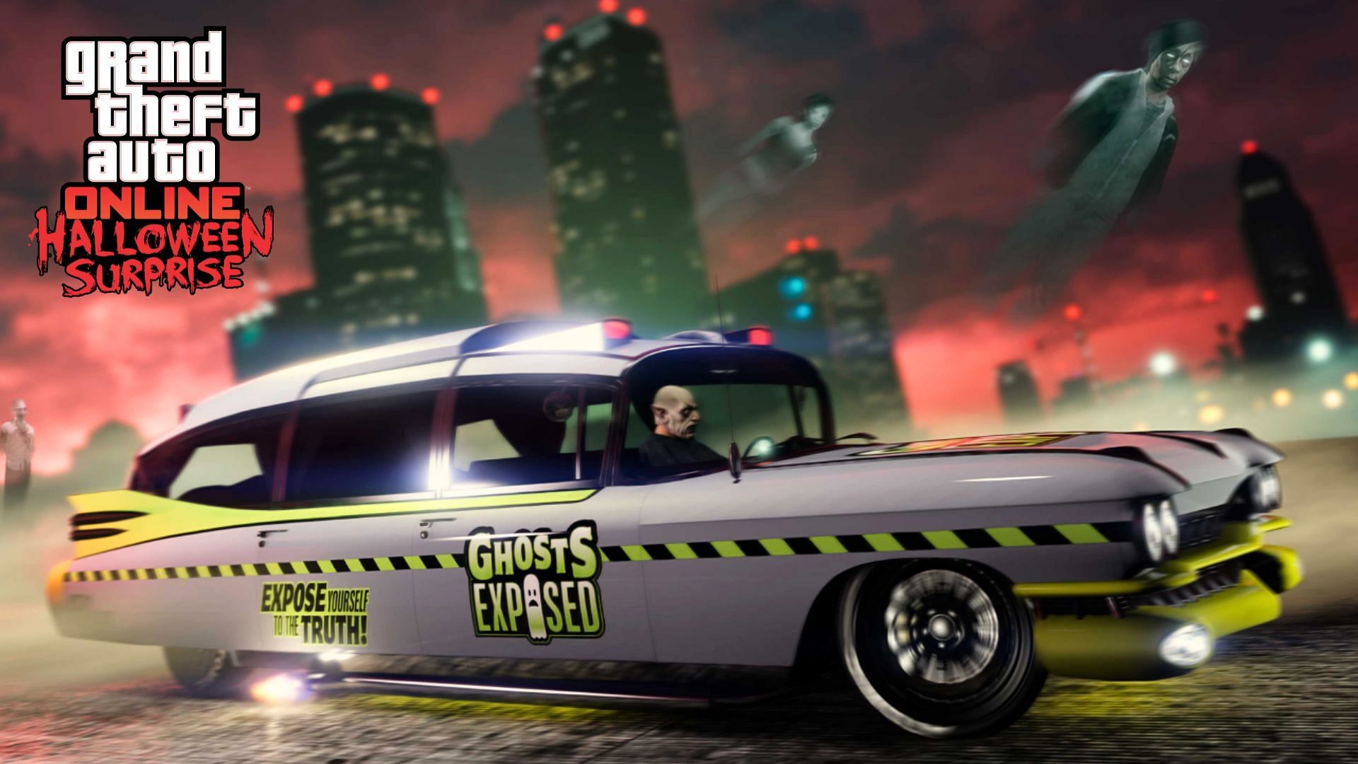 The Halloween mode events are now available for all players in GTA Online (Image via Rockstar Games)