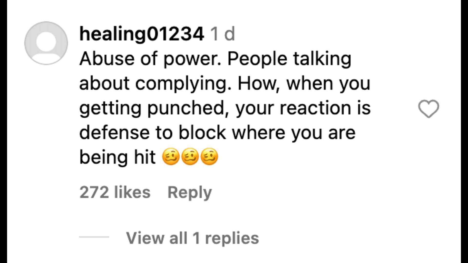 Social media users debate as a video of a cop hitting a woman goes viral: Reactions explored. (Image via Instagram)