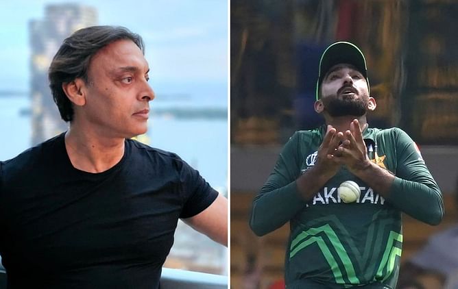 "You can't drop so many catches" - Shoaib Akhtar on Men in Green's lethargic fielding in AUS vs PAK 2023 World Cup match