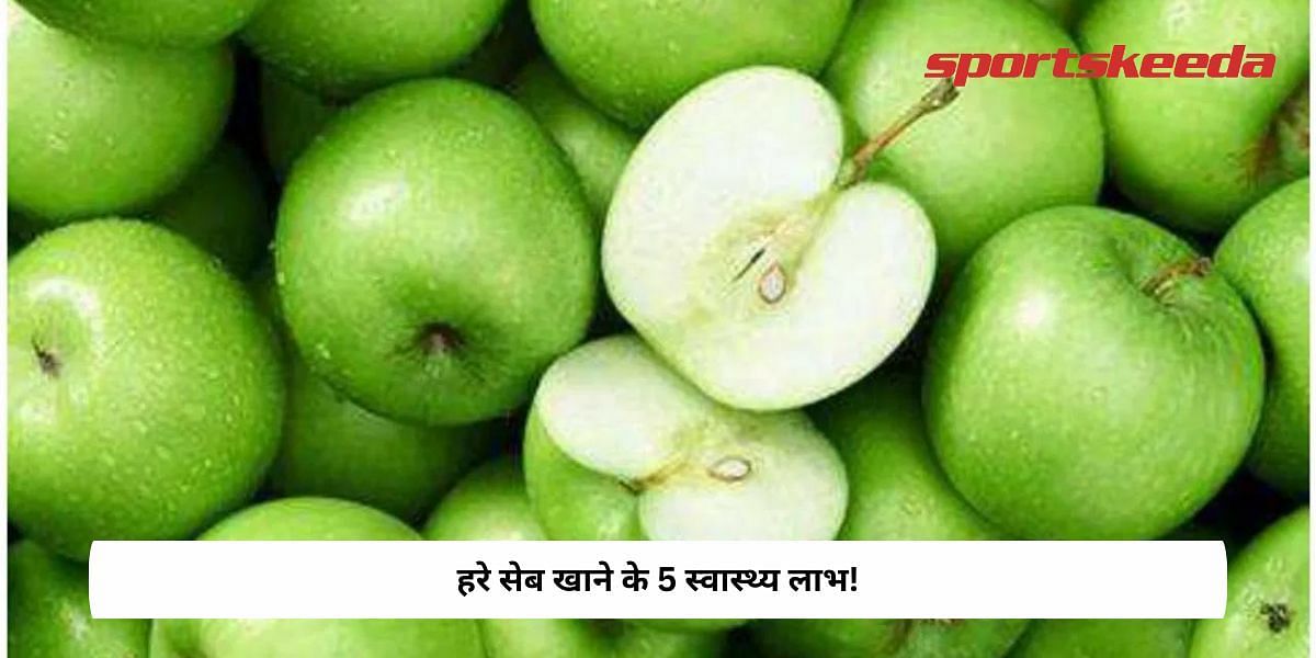 5 Health Benefits Of green apples!