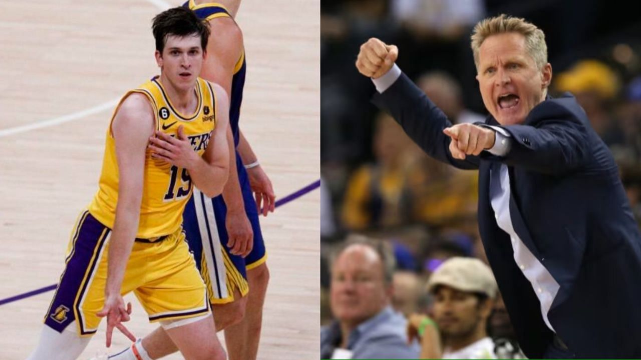 Austin Reaves and Steve Kerr worked together for Team USA this summer. 
