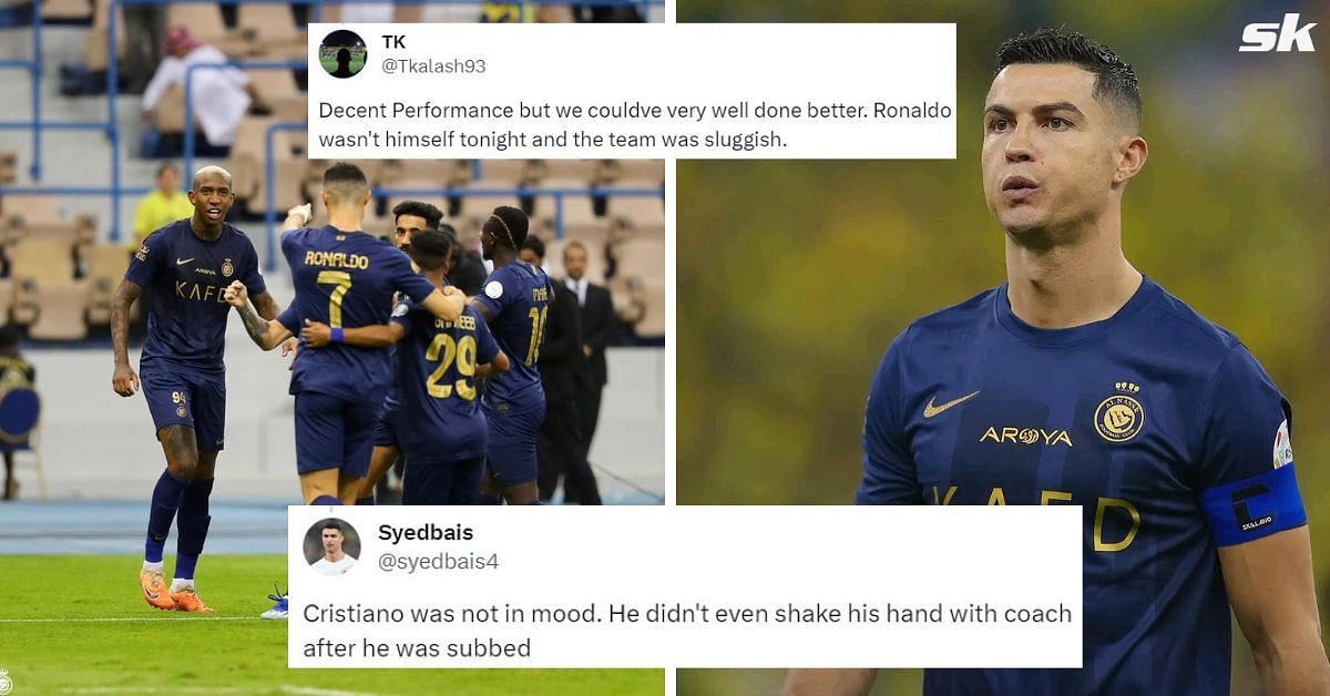 SPORTbible on X: Cristiano Ronaldo is unveiled to the Al Nassr fans 🟡   / X