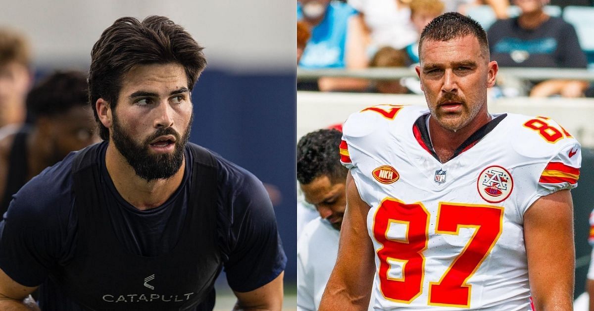 Sam Hartman's looks top Travis Kelce and the 'Fight Club' star, says ...