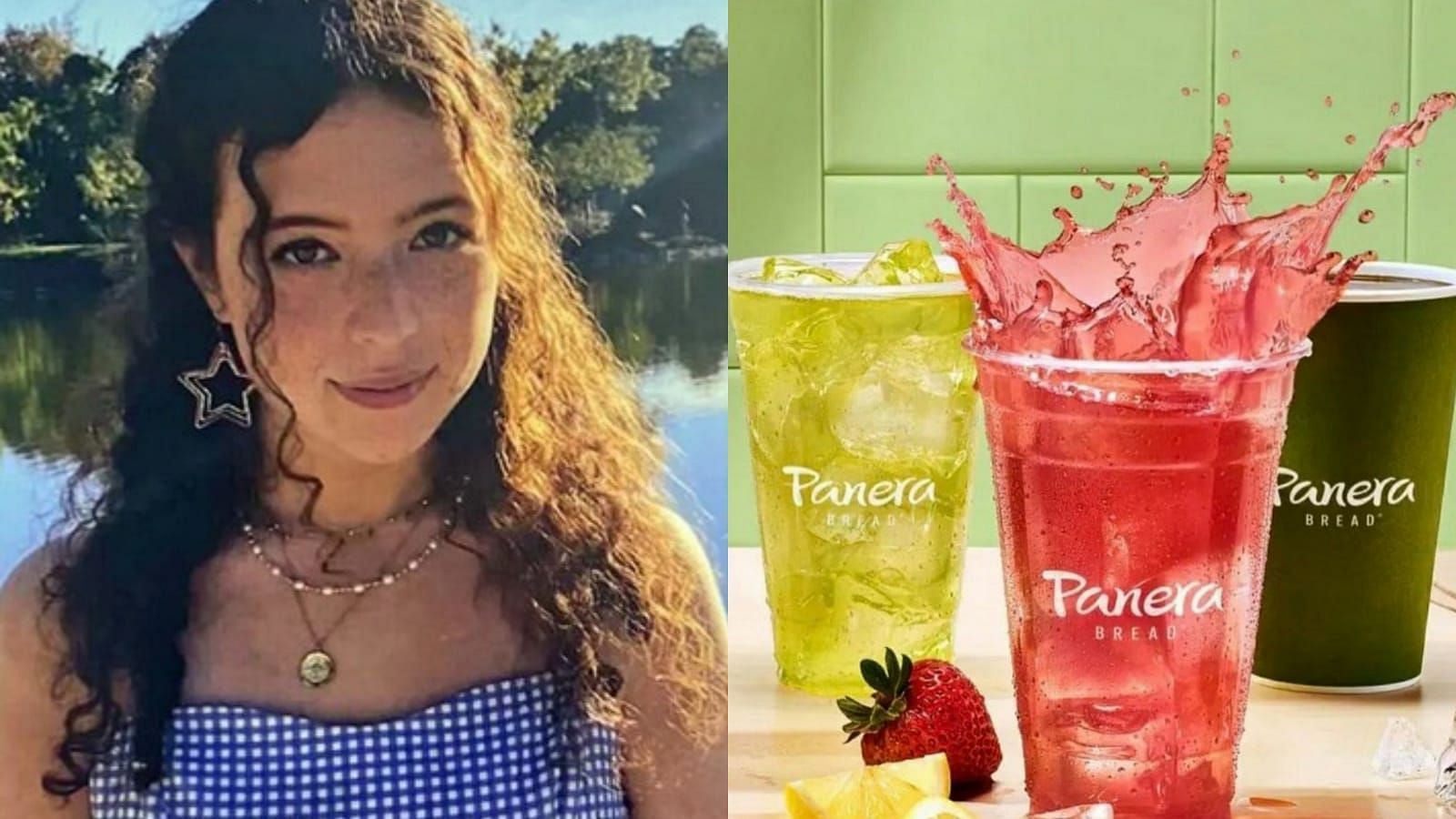 Panera Bread is being sued over the death of an Ivy league student. (Images via Twitter/@cleaner_ed and Panera Bread)