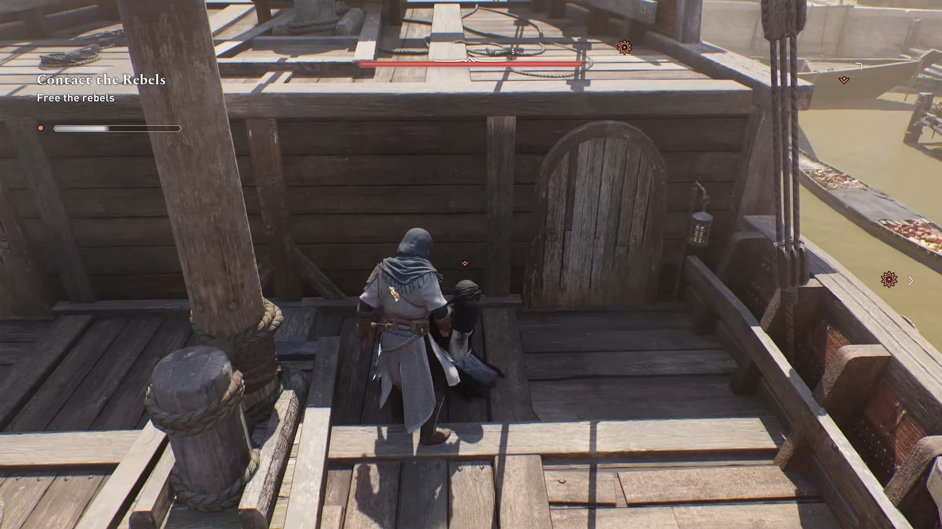 Second rebel location in Assassin&#039;s Creed Mirage (Image via Ubisoft)