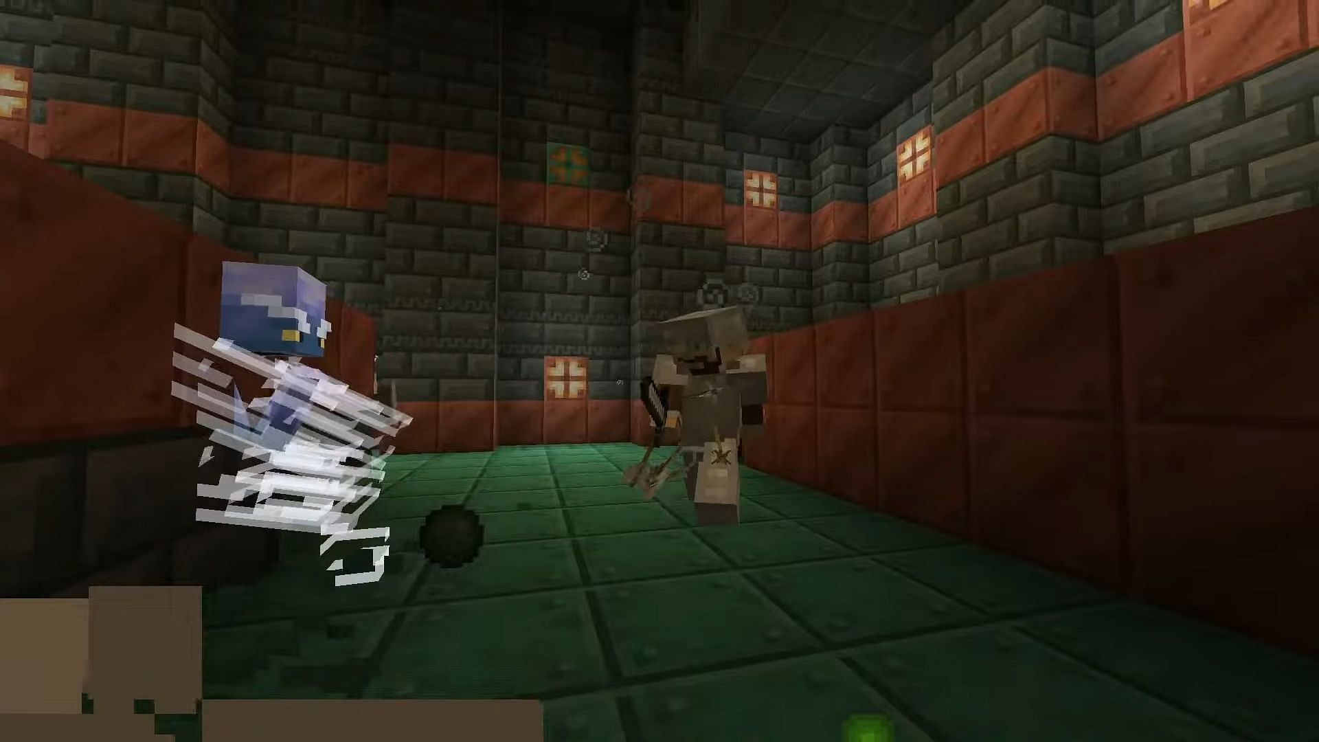 The breeze is an added layer of danger within trial chambers (Image via Mojang)