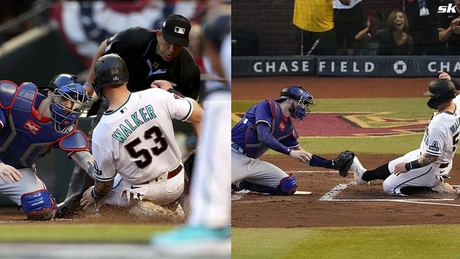 Diamondbacks' Christian Walker opens up about his baserunning mishap in Game 3 of the World Series: "Never saw the stop sign"