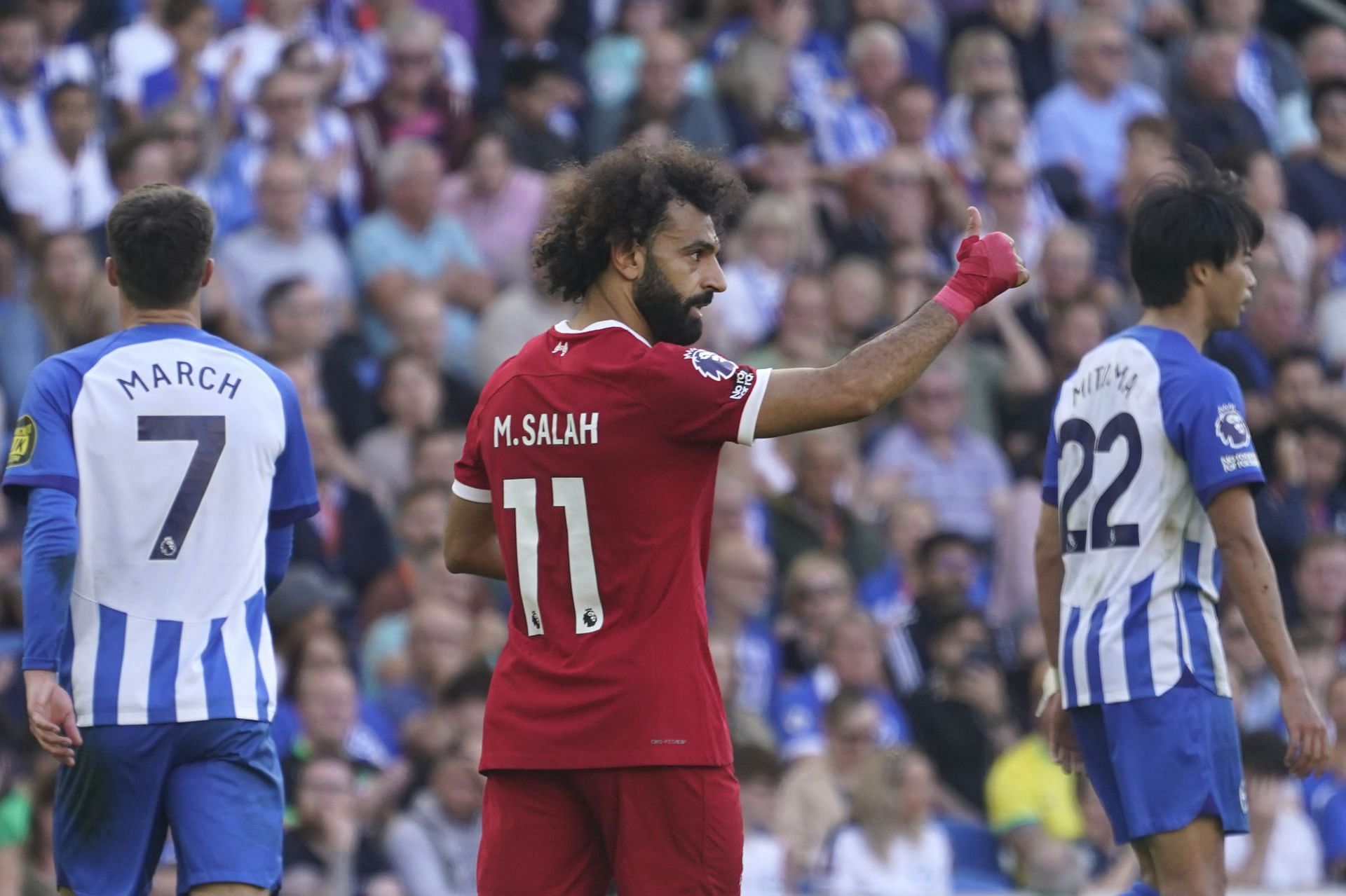 Salah showed excellent composure with both his goals.