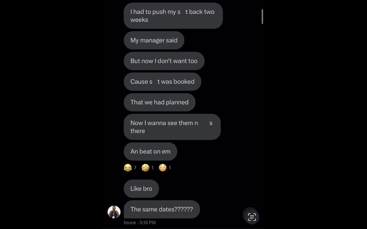 What did BruceDropEmOff allegedly say about Kai Cenat in leaked DMs