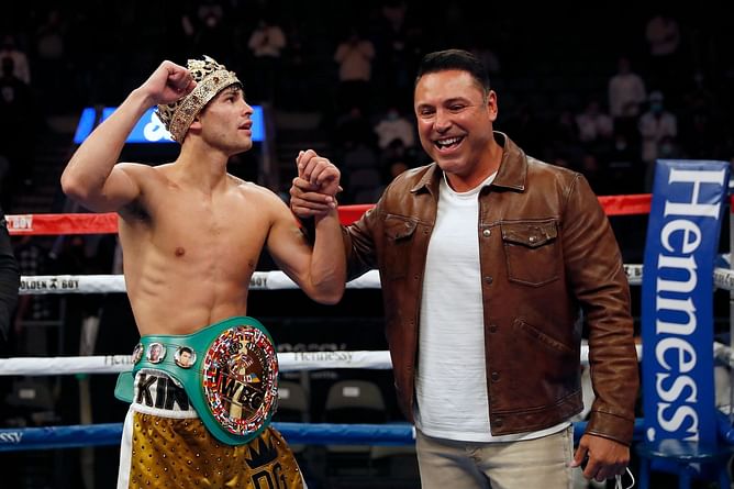 "A champion's attitude" - Oscar De La Hoya temporarily buries hatchet with Ryan Garcia to announce return