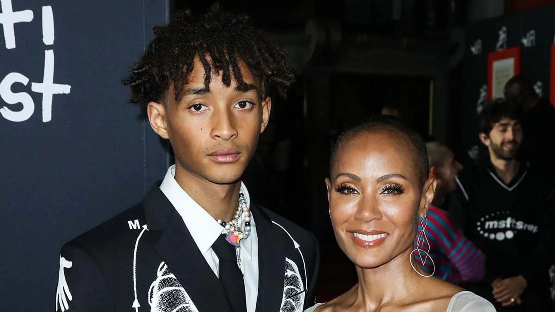 Jada Smith with her son Jaden Smith (Image via NurPhoto/Shutterstock)