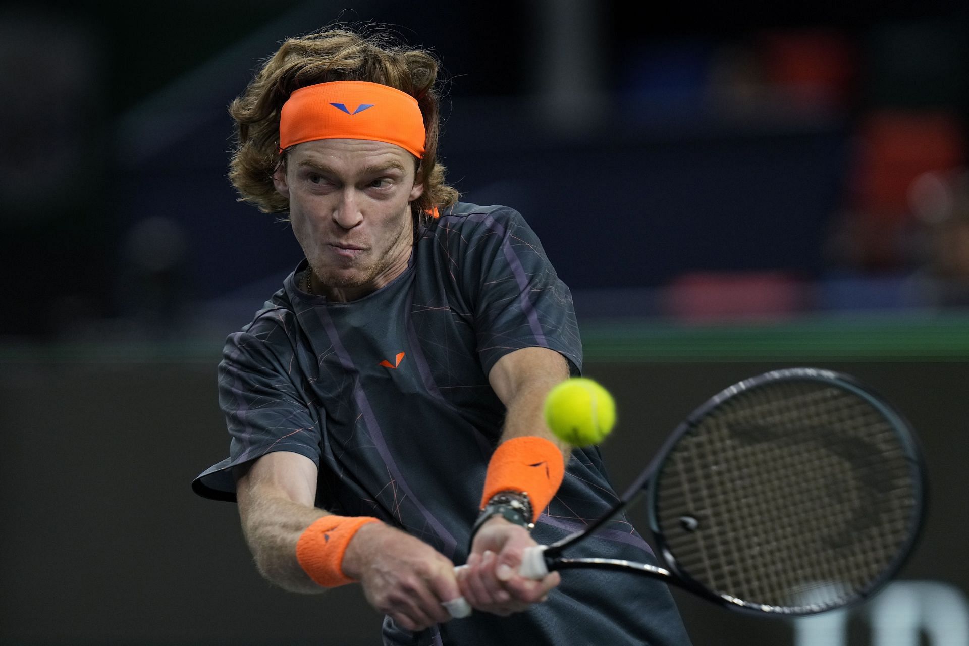 Andrey Rublev at the 2023 Shanghai Masters