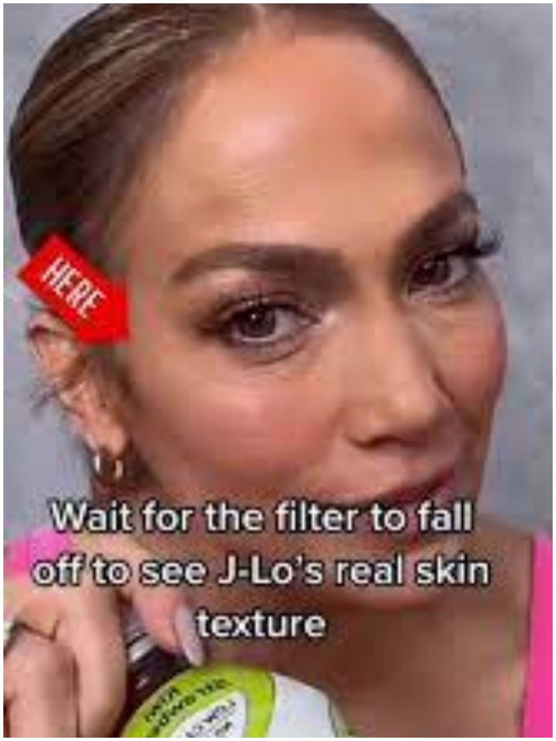 Jennifer Lopez (Image via TikTok)