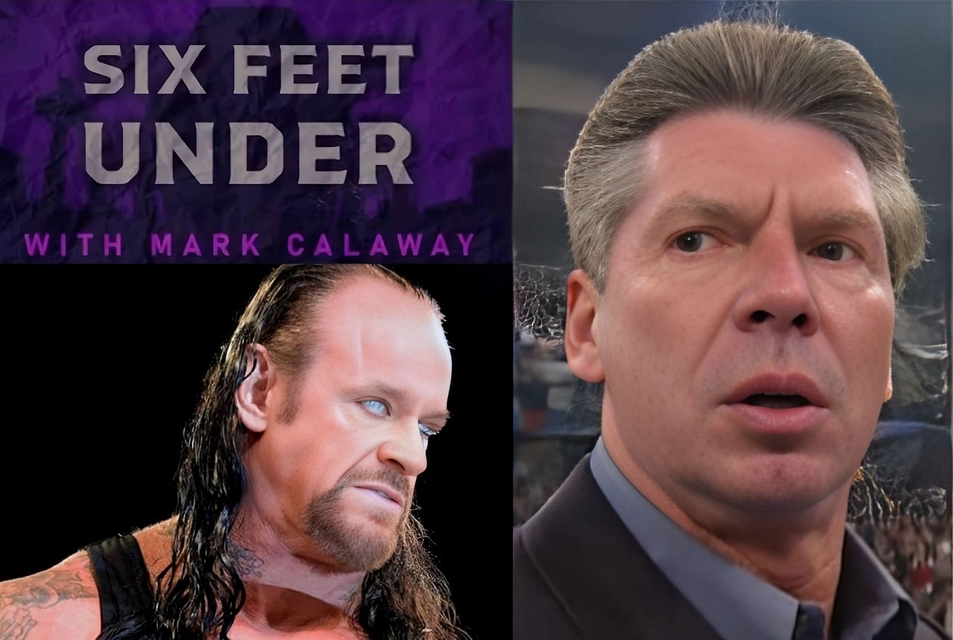 The Undertaker(left) and Vince McMahon(right)