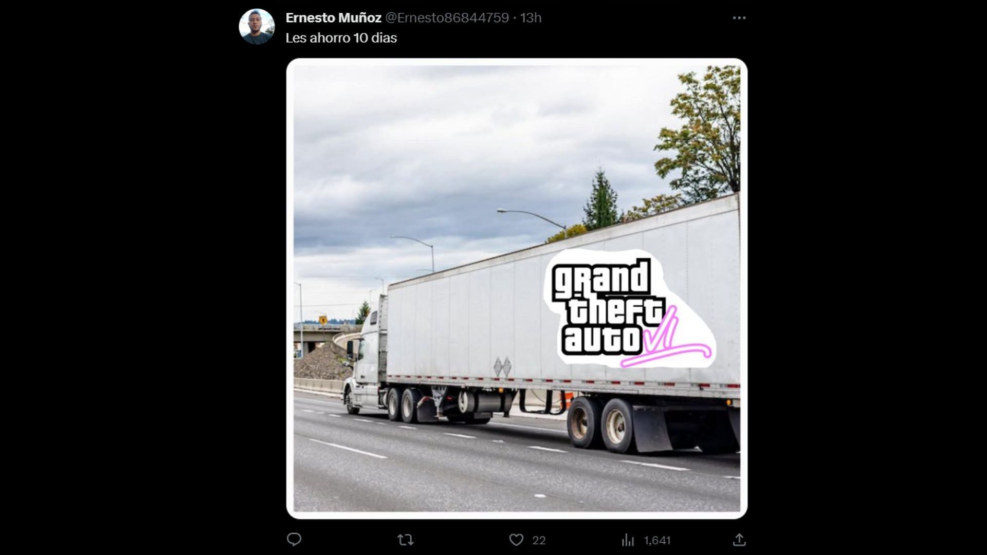 Fan&rsquo;s reaction to Grand Theft Auto 6&rsquo;s trailer news (2/3) (Image via X/Sportskeeda)